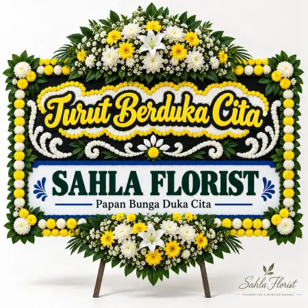Papan Bunga Duka Kebumen