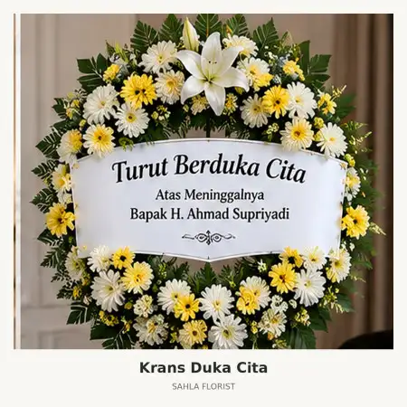 Krans Bunga Duka Kebumen